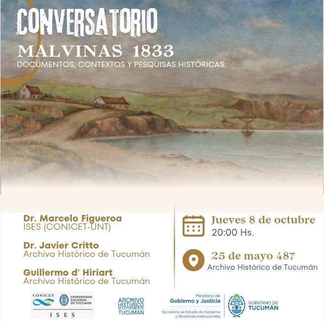 Conversatorio: Malvinas 1833